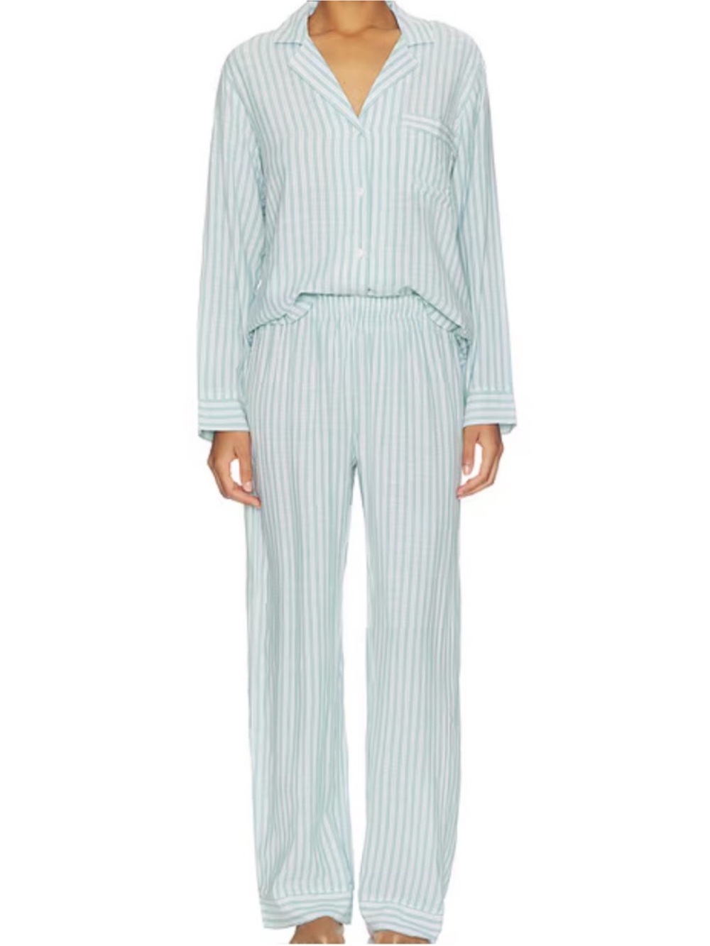 Eberjey Nautico Pajama Set- Soft Eco Cotton Blend